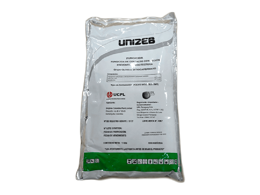 UNIZEB FUNGICIDA MANCOZEB 80% - 1KG