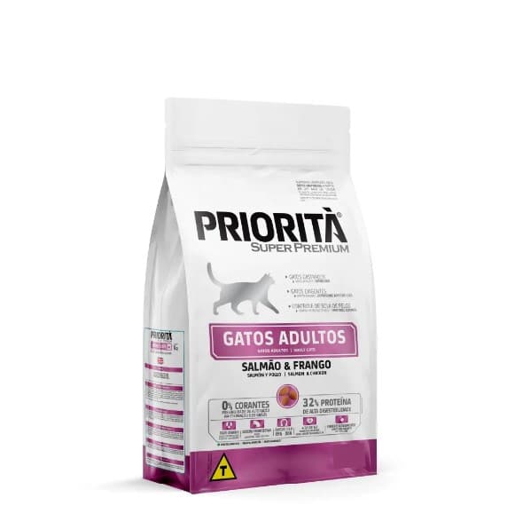 BALANCEADO PRIORITA PREMIUM GATO ADULTO CASTRADO