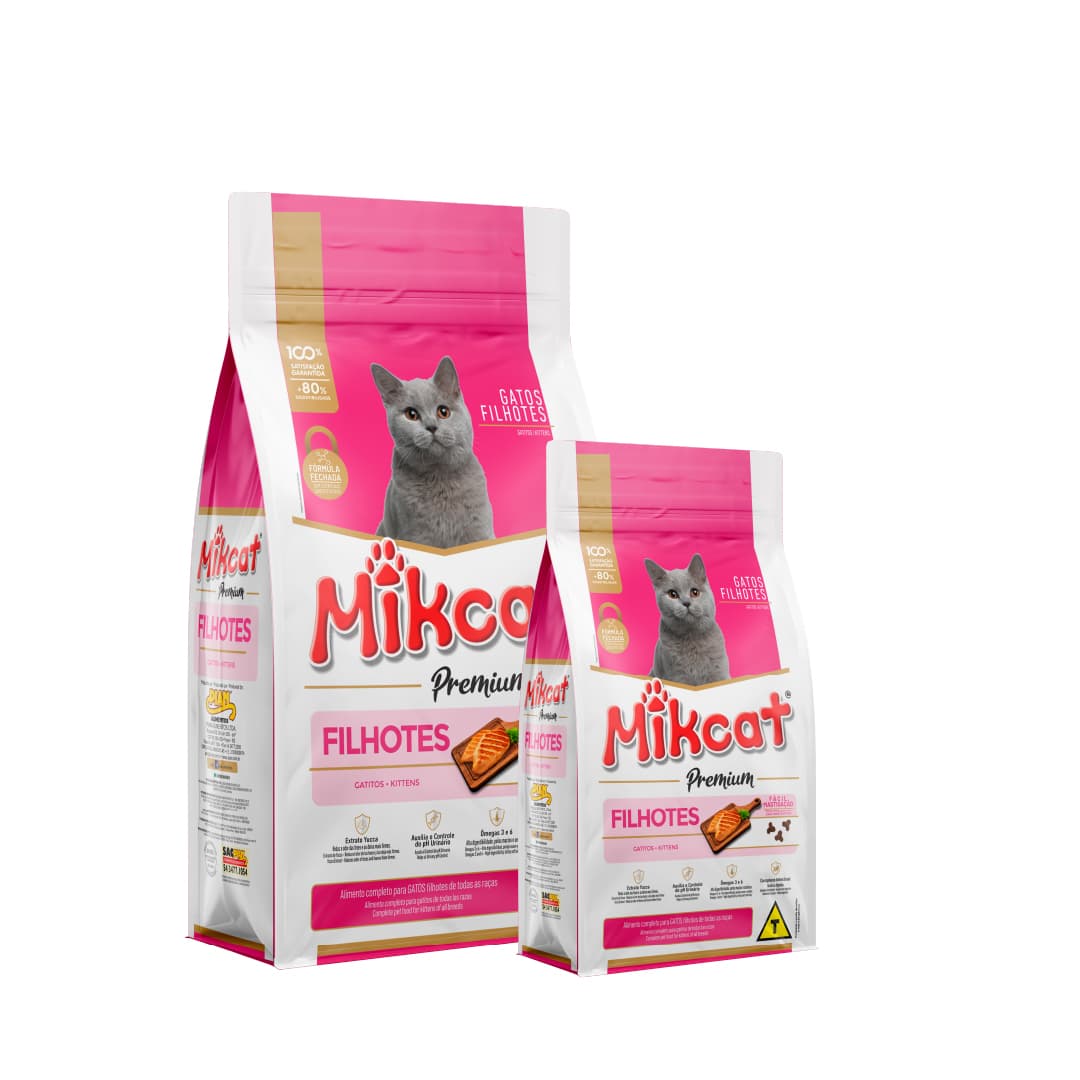 BALANCEADO MIKCAT PREMIUM POLLO GATO FILHOTE