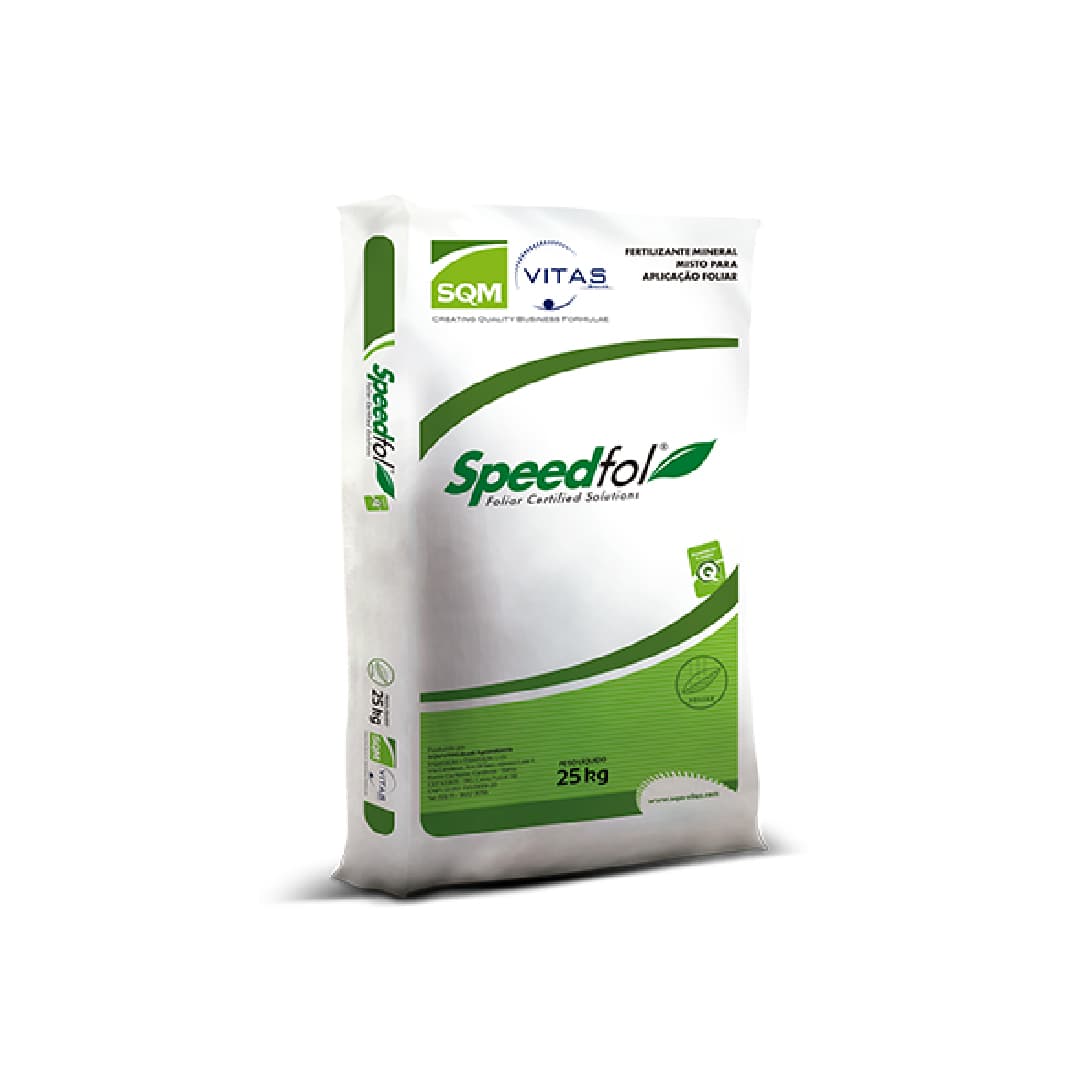 SQM DRIPSOL SPEEDFOL PRODUCCION (11-02-42+2%S) 25KG