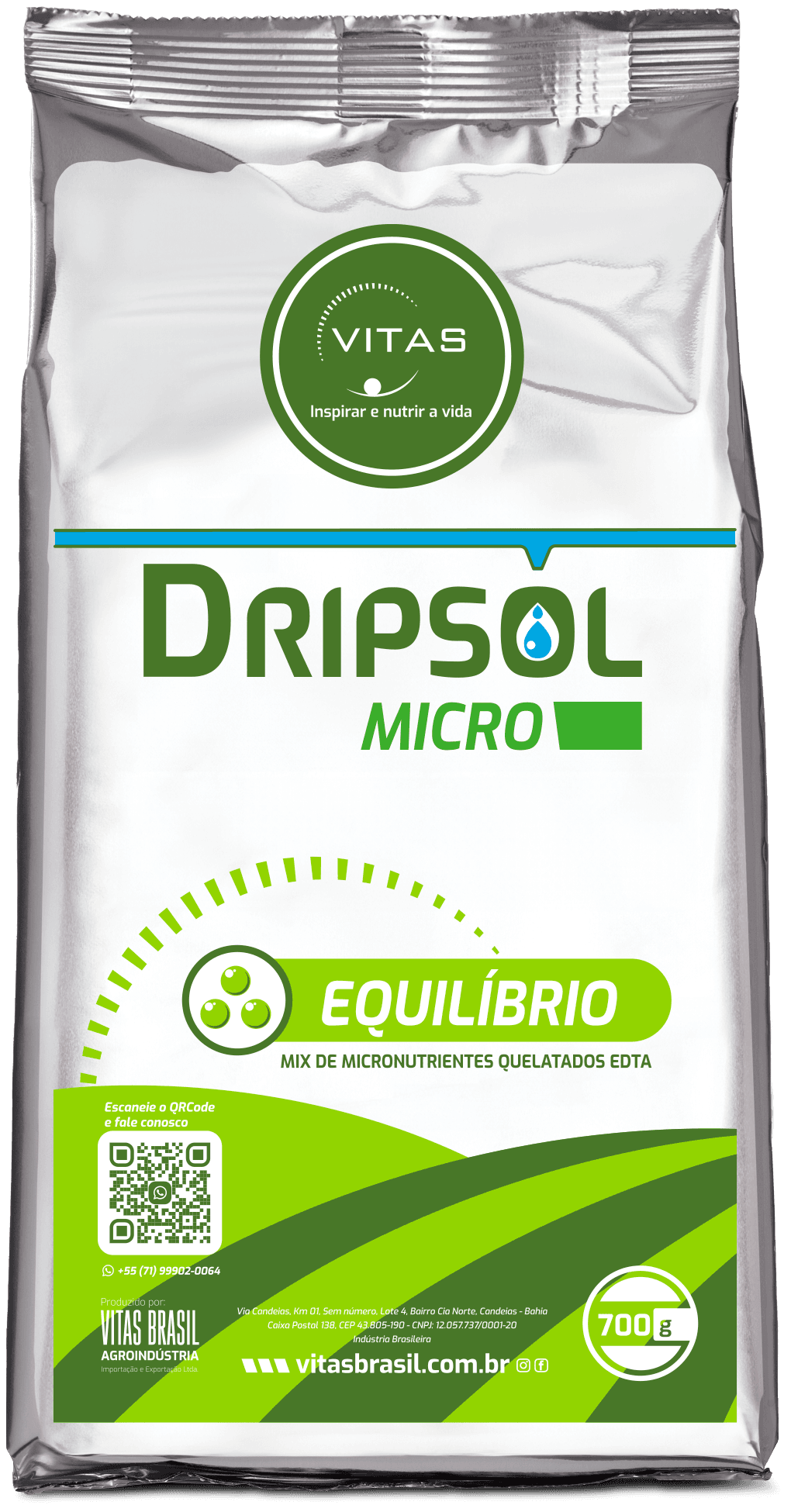 SQM DRIPSOL MICRO EQUILIBRIO 700 GR