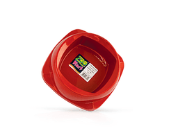 COMEDERO PERRO ZOOPLAST MINI ROJO
