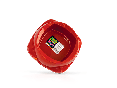 COMEDERO PERRO ZOOPLAST MINI ROJO