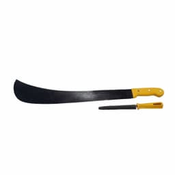 MACHETE CORNETA 20" TIPO YACARE C/LIMA MANGO PLASTICO