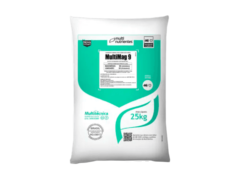 SULFATO DE MAGNESIO MONO 9% 25 KG