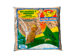 BALANCEADO MIX CALOPSITA Y CACATUA 500 GR