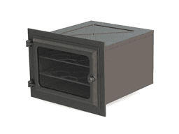 HORNO FUNDICCION LIBANESA GRANDE CON VIDRIO 51,0X45,5X28,5 CM