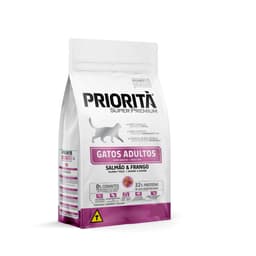 BALANCEADO PRIORITA SUPER PREMIUM GATO ADULTO CASTRADO 32% 1 KG SALMON Y POLLO