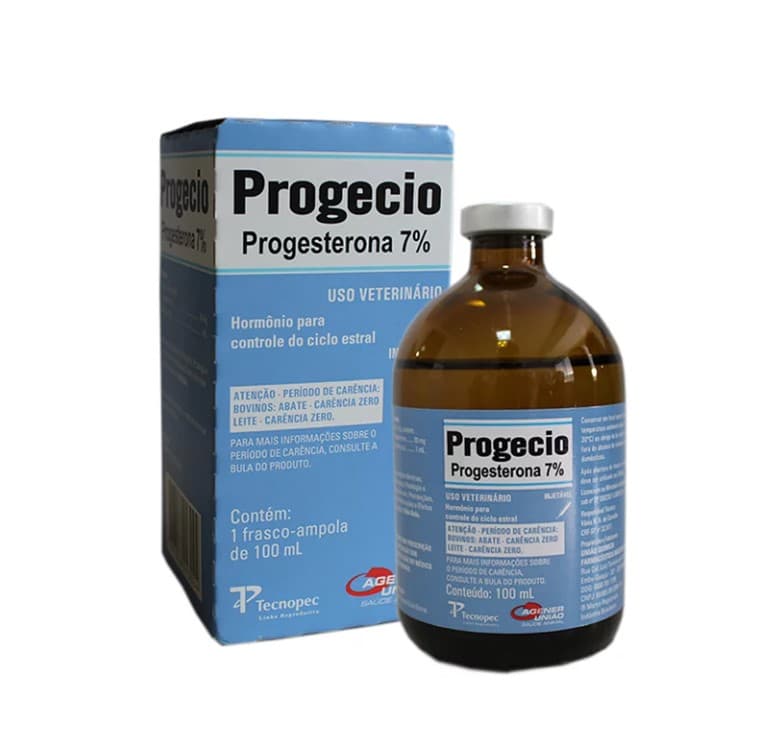 PROGECIO PROGESTERONA 7% INYECTABLE 100ML