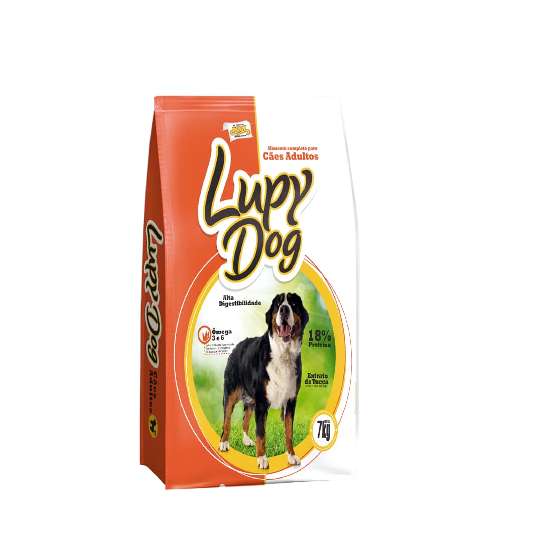 BALANCEADO LUPY DOG 18% CARNE Y ARROZ ADULTO 7 KG 