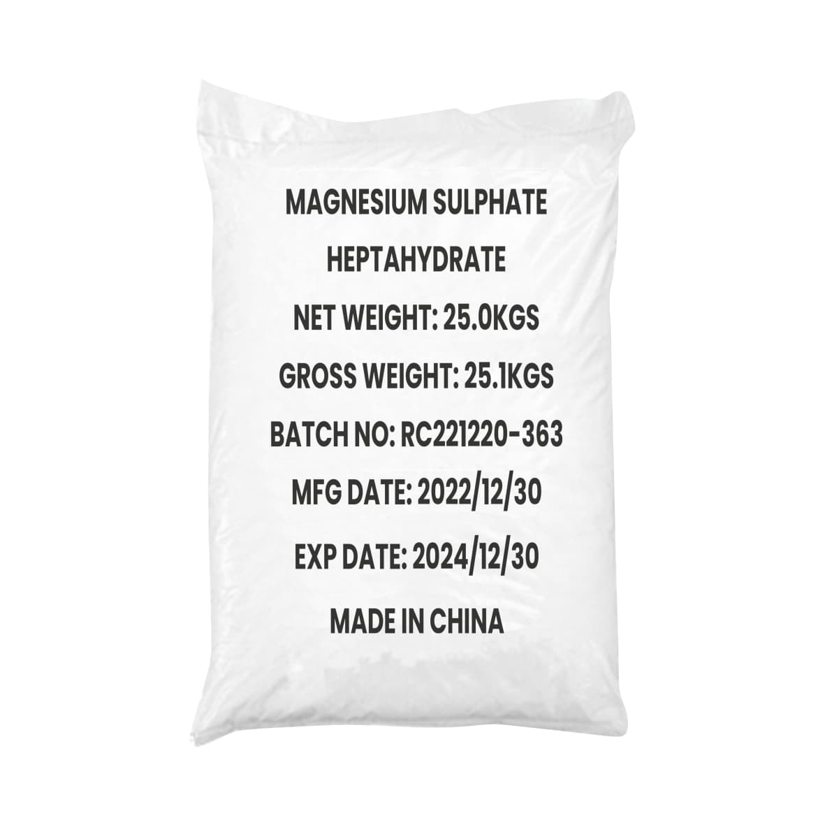 SULFATO DE MAGNESIO RURAL MAKRO 25 KG