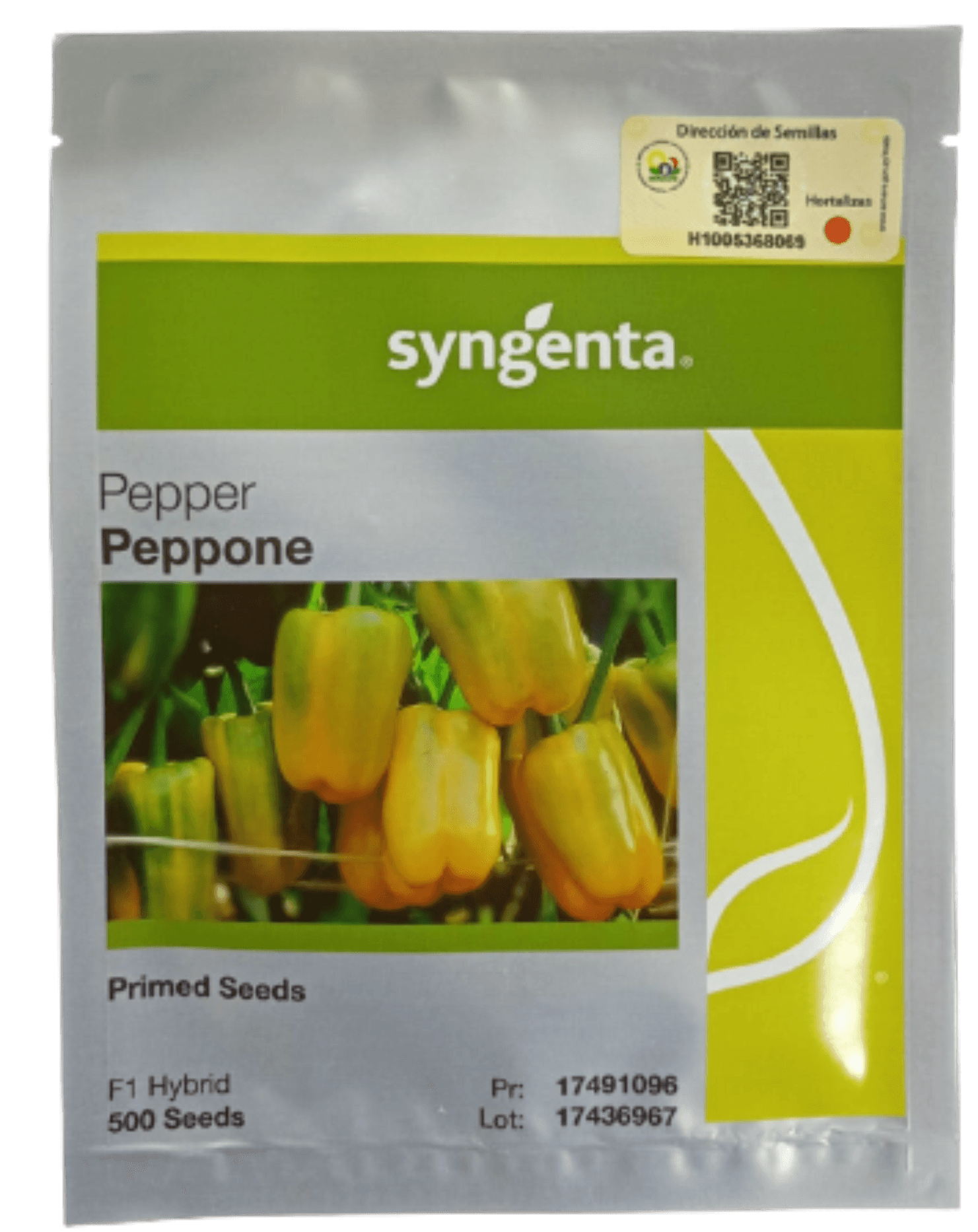 SEMILLA HIBRIDA LOCOTE PEPPONE F1 500 SEMILLAS SYNGENTA