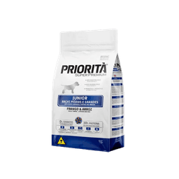 BALANCEADO PRIORITA SUPER PREMIUM PERRO JUNIOR 30% 15 KG POLLO/ARROZ