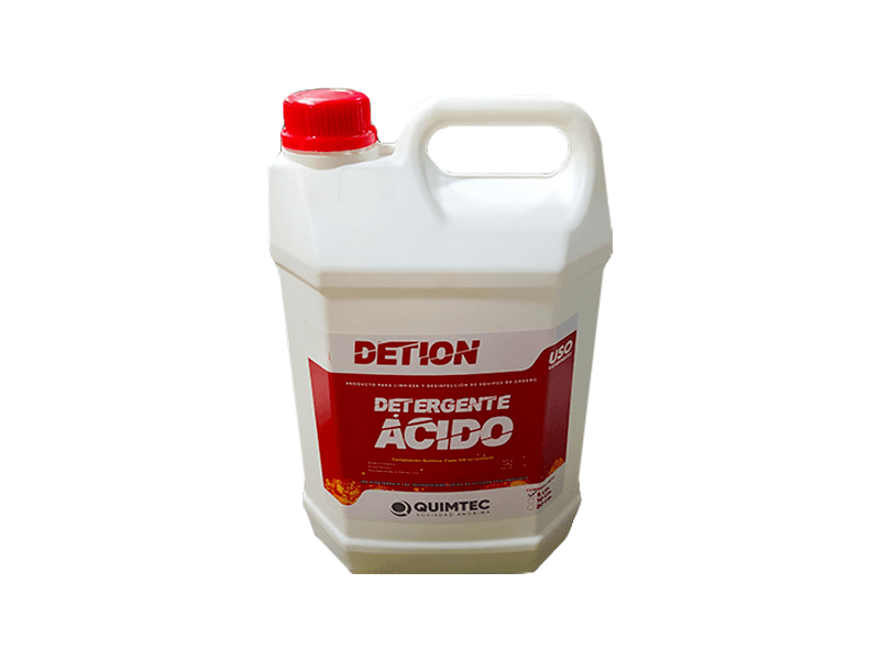 ORD.DETERGENTE ACIDO DETION 05 LTS QUIMOTEC