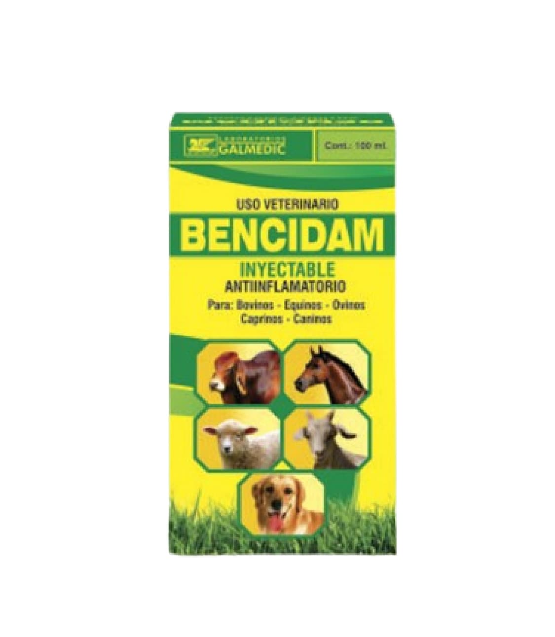 BENCIDAM INYECTABLE 100 ML