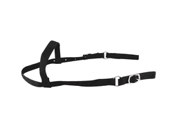 CABEZADA CABALLO C/REG. - NYLON NEGRO