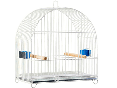 JAULA 003 LORO DORADA/PLATA SIMPLES