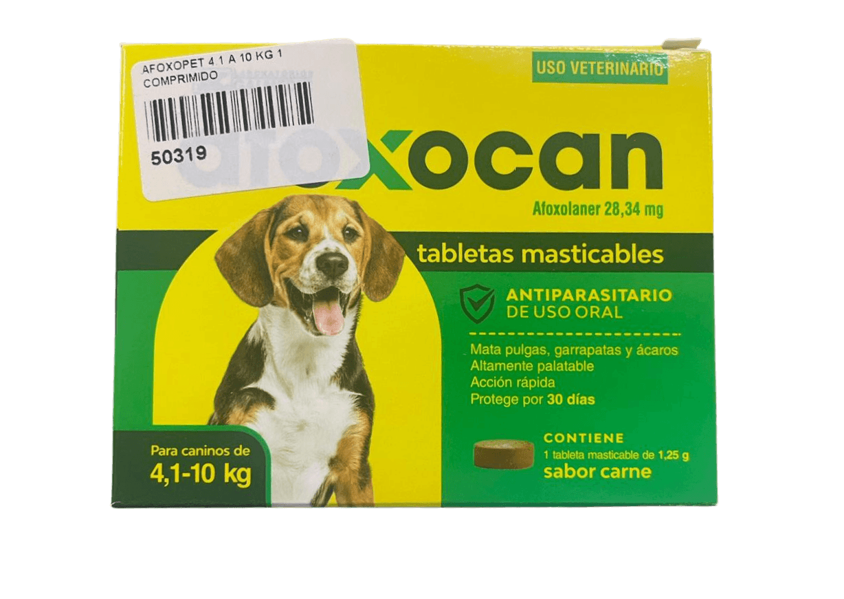 AFOXOCAN 4.1 A 10 KG 1 COMPRIMIDO