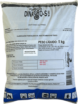 ISCA HORMIGUICIDA GRANULADO RESISTENTE HUMEDAD 5 KG DINAGRO