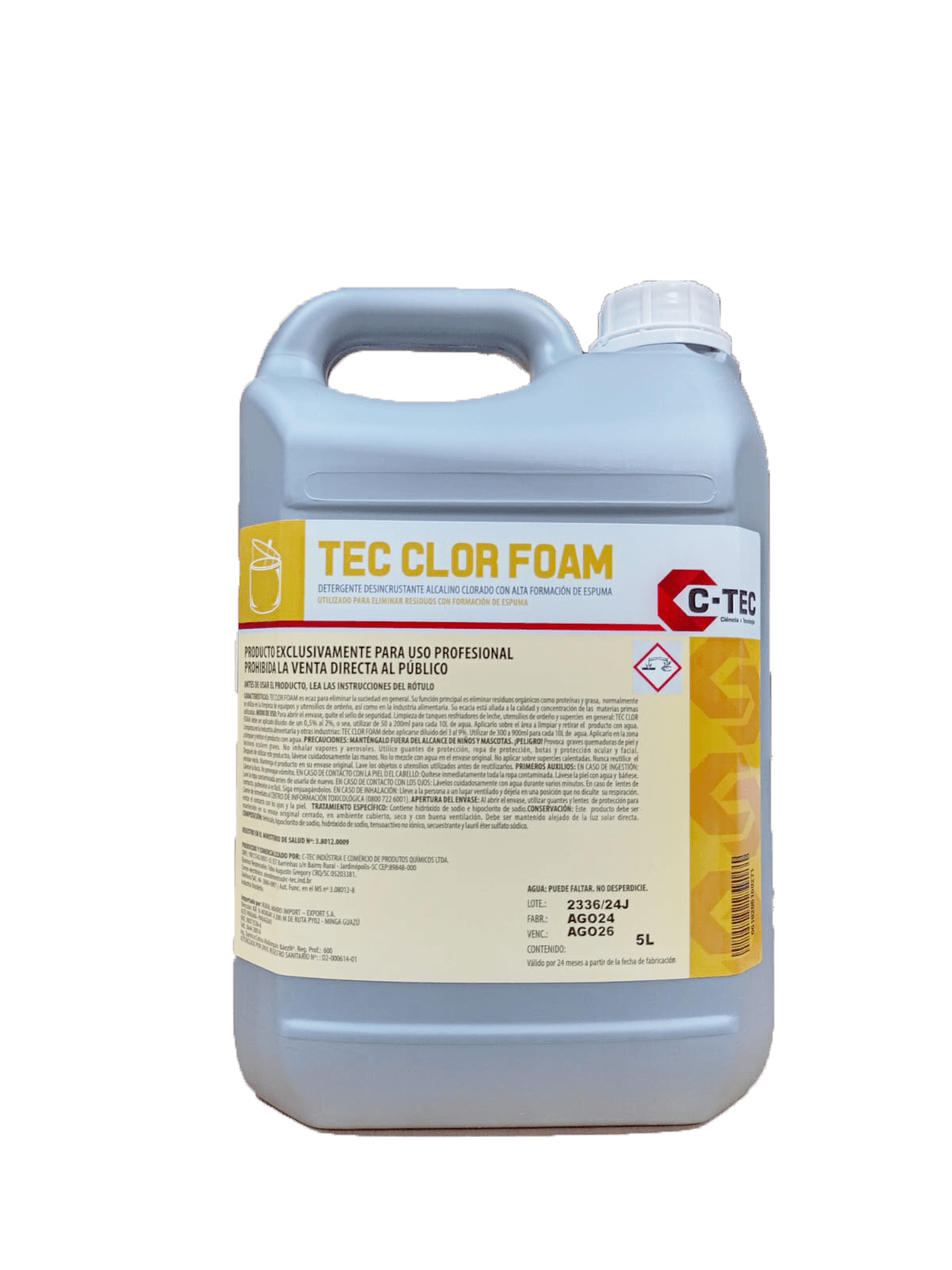 TEC CLOR FOAM 5 LTS