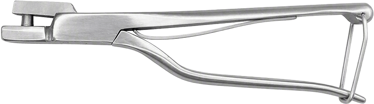 PINZA PERFORADOR DE OREJA BOVINO/SUINO 7MM 23CM 