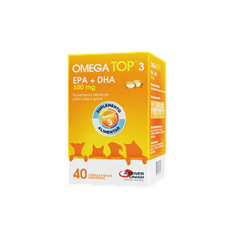 OMEGA TOP 3 EPA+DHA 500MG 40 CAPSULAS 