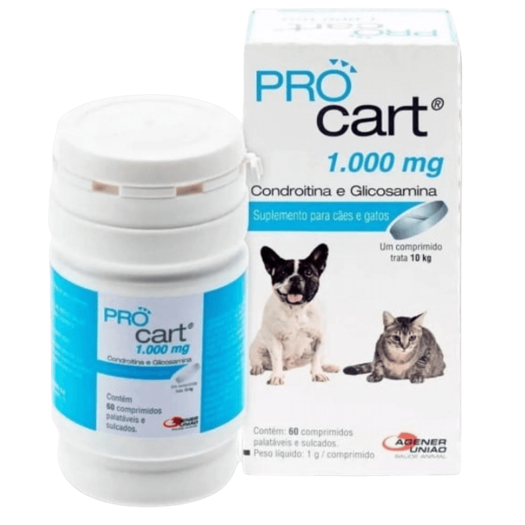 PRO CART 25 CONDROITINA Y GLUCOSAMINA 1.000MG 60 COMPRIMIDOS