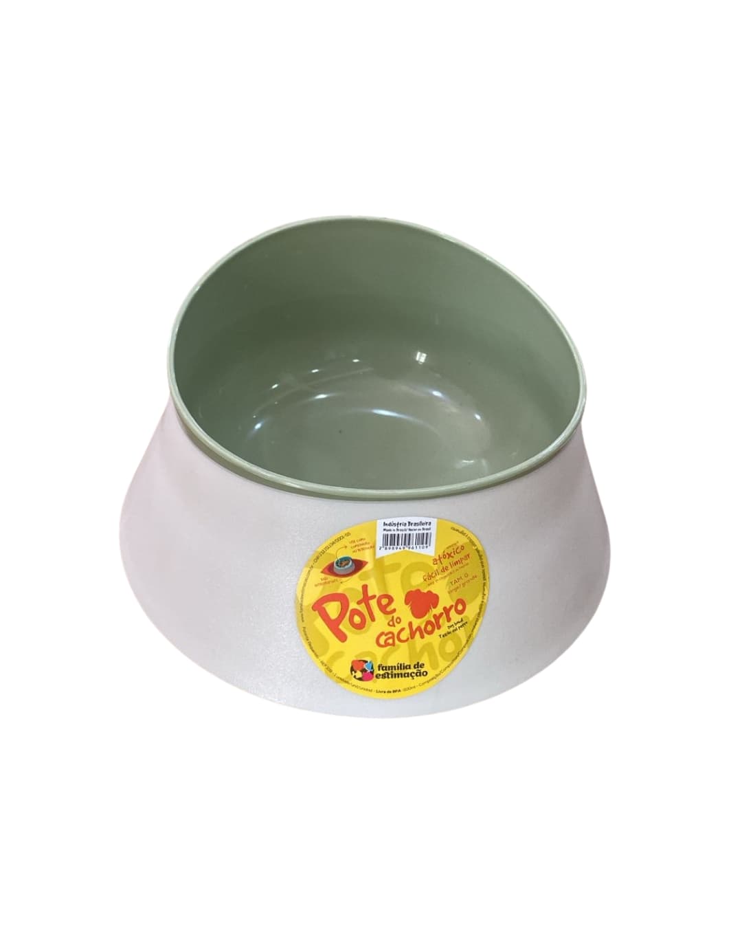 COMEDERO/BEBEDERO PERRO GRANDE VERDE