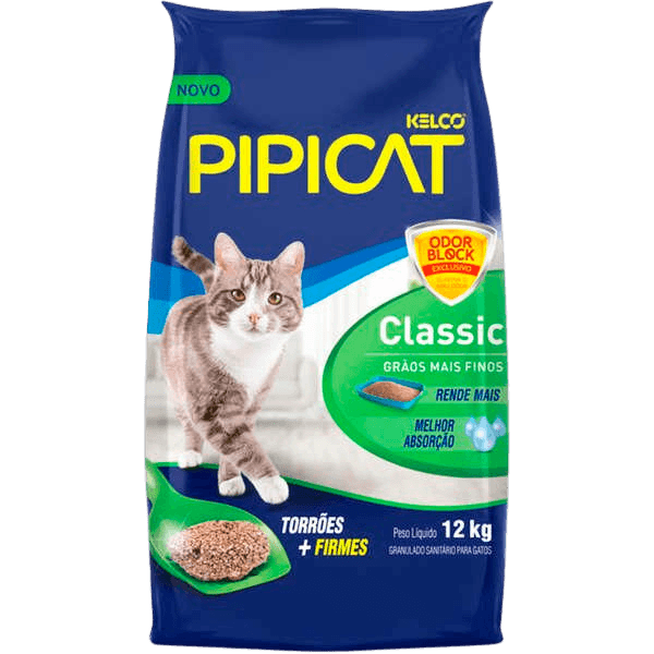 ARENA PARA GATOS PIPICAT CLASIC 12KG