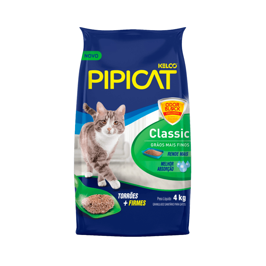 ARENA PARA GATOS PIPICAT CLASIC 4KG