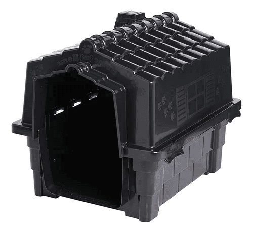 CASA PLASTICA P/PERRO BLACK DOG HOUSE Nº6