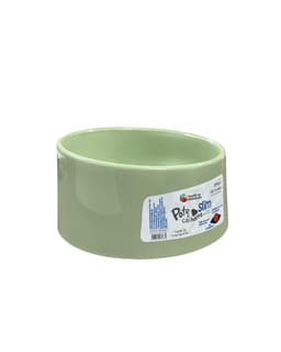 COMEDERO/BEBEDERO PERRO SLIM GRANDE VERDE CLARO