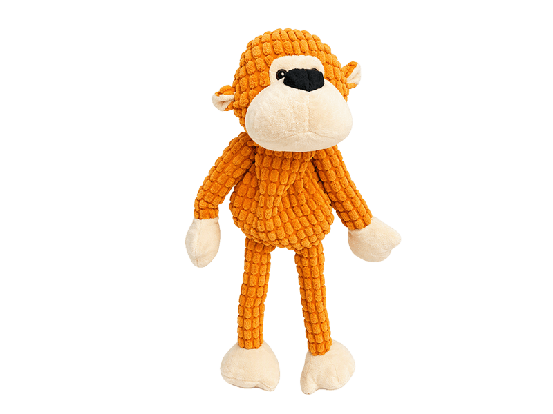 JUGUETE PELUCHE MONO 50CM NARANJA 