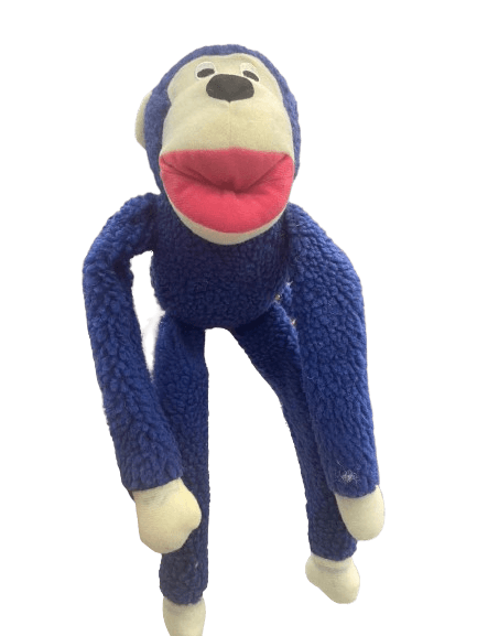 JUGUETE PELUCHE MONO AZUL