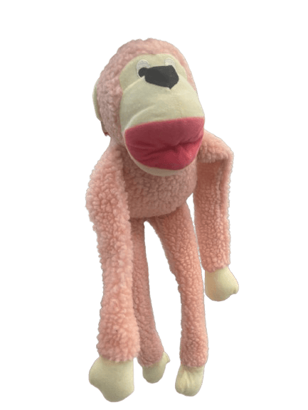 JUGUETE PELUCHE MONO ROSA 