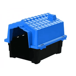 CASA PLASTICA P/PERRO ECO DOG HOUSE EVOLUTION Nº3 AZUL