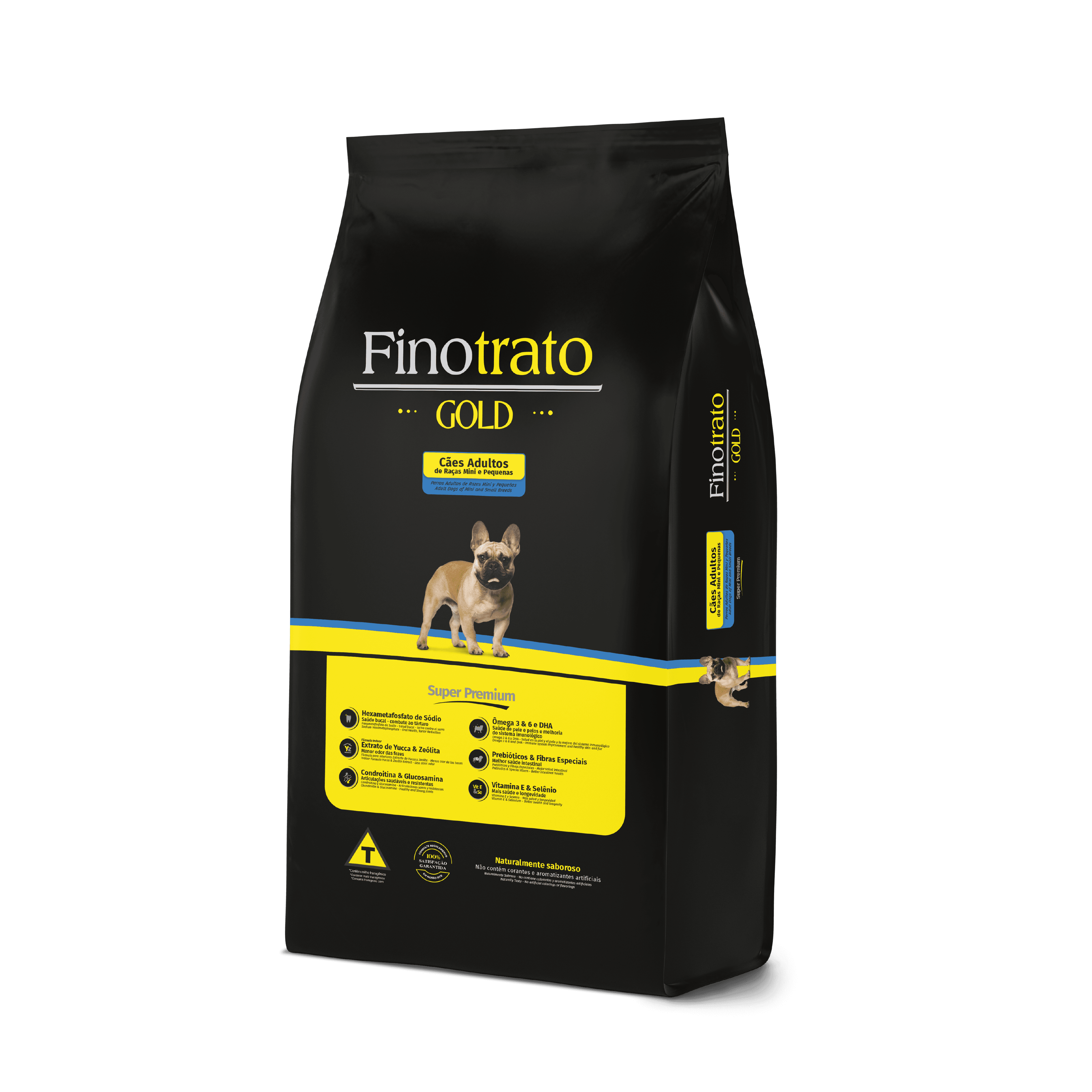 BALANCEADO FINOTRATO GOLD ADULTO RAZAS MINI Y PEQUEÑA 3KG 