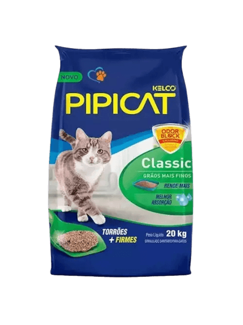 ARENA PARA GATOS PIPICAT CLASIC 20KG