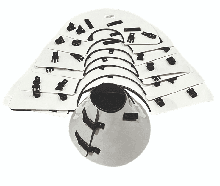 COLLAR ELIZABETANO 5 A 10(KIT)