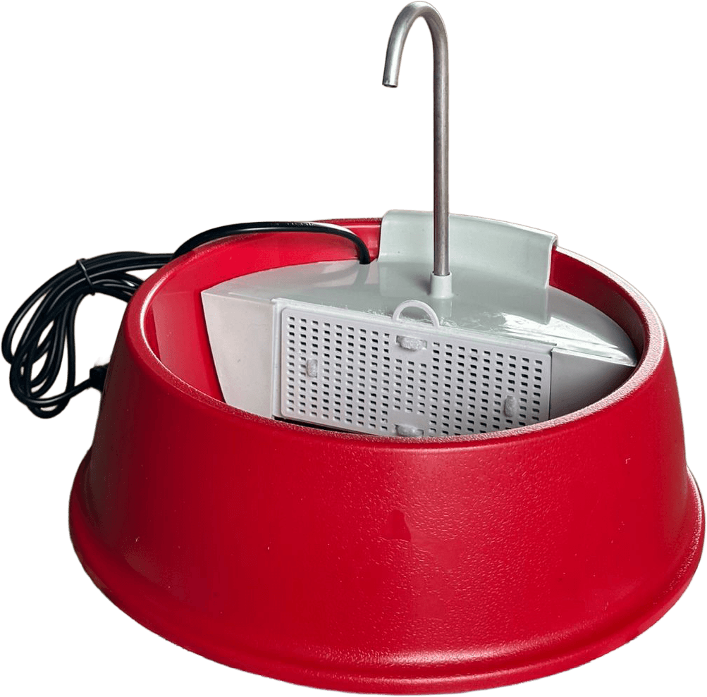 FUENTE BEBEDERO JOY FURACAOPET BIVOLT ROJO