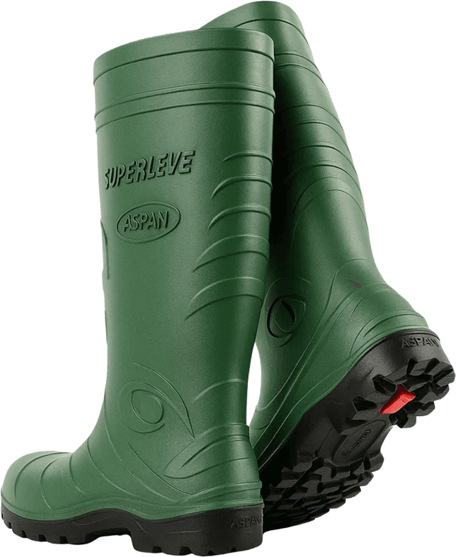 BOTA SUPERLEVE VERDE CAÑO CORTO Nº37 SGAMAQ