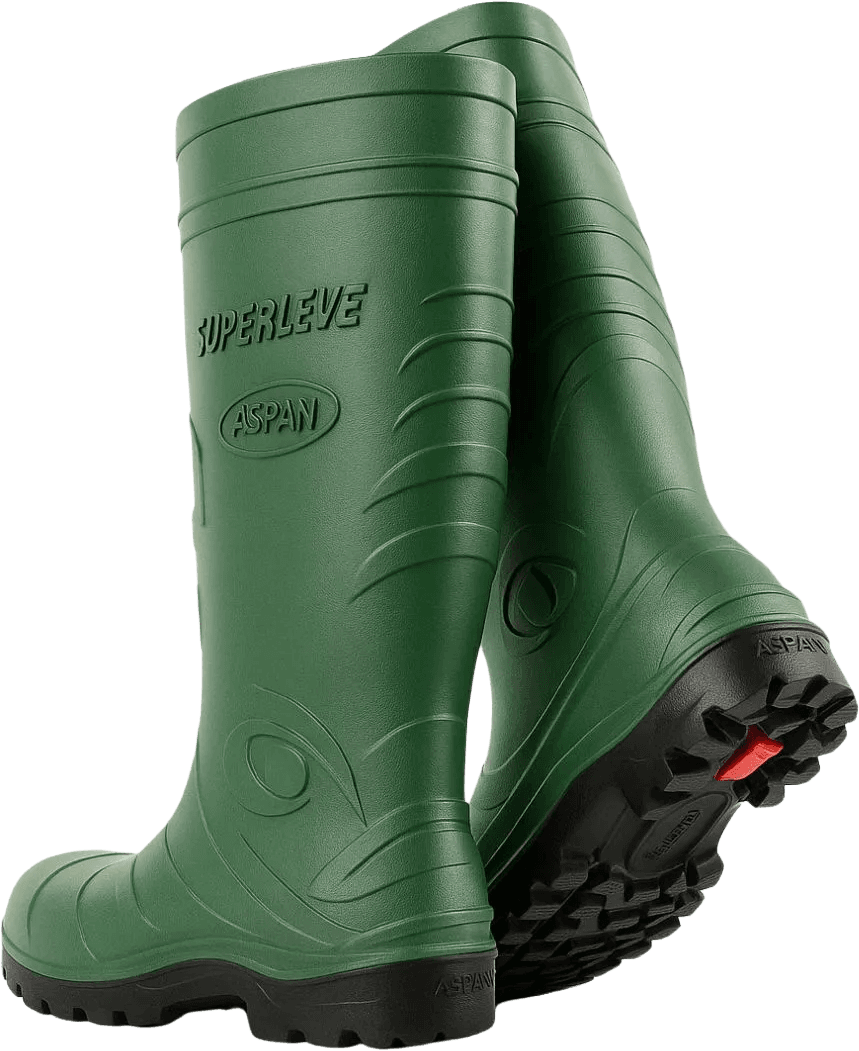 BOTA SUPERLEVE VERDE CAÑO LARGO Nº38 SGAMAQ