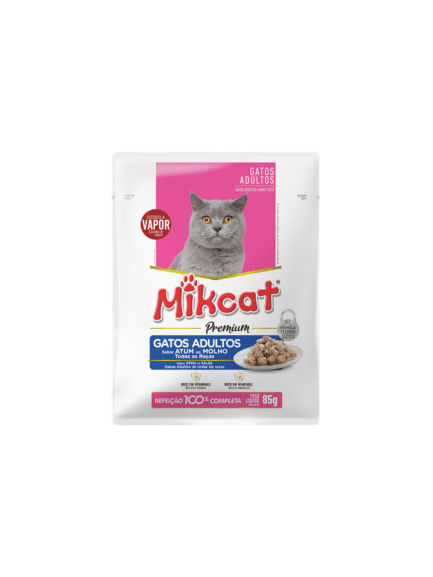 SACHET MIKCAT PREMIUM GATO CASTRADO ATUM 85GR