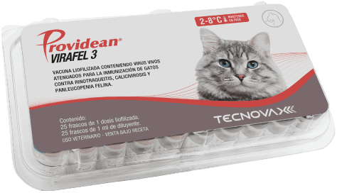 VACUNA GATO PROVIDEAN VIRAFEL 3 1DOSIS