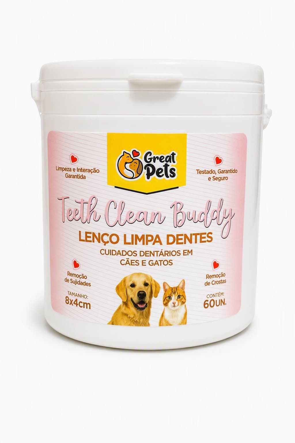 PAÑUELO LIMPIA DIENTES TEETH CLEAN BUDDY GREAT PETS