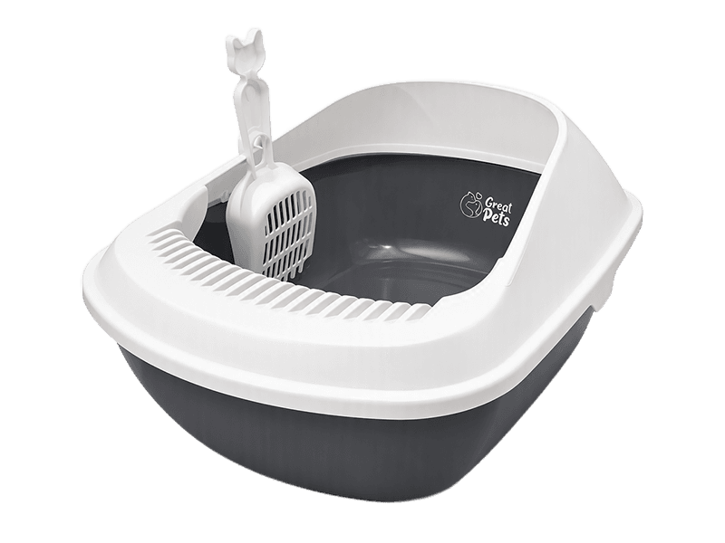 SANITARIO ABIERTO LEBLON CINZA G