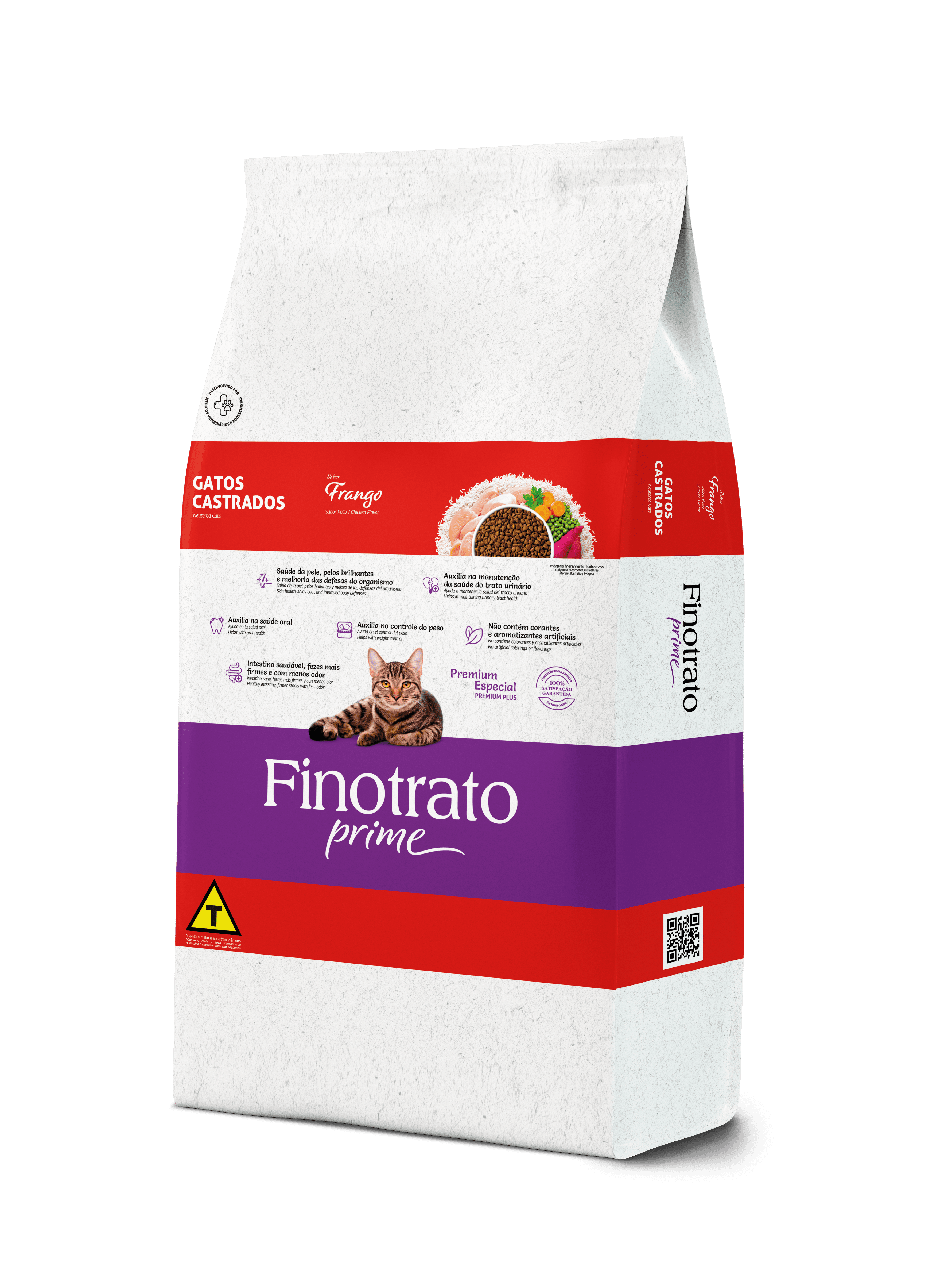 BALANCEADO FINOTRATO PRIME GATO CASTRADO POLLO 10,1KG