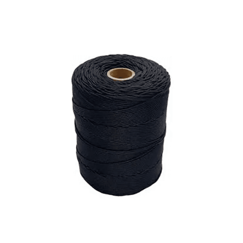 PIOLIN POLIPROPILENO NEGRO 2MM ROLLO 430MT APROX
