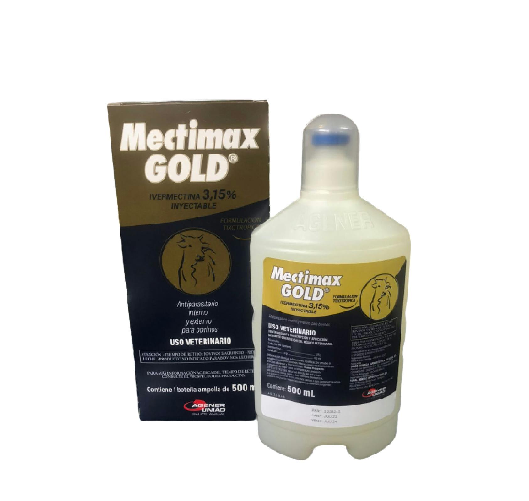 MECTIMAX GOLD 3.15% IVERMECTINA 500ML