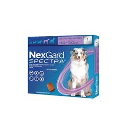 NEXGARD DOG SPECTRA 15,1-30 KG